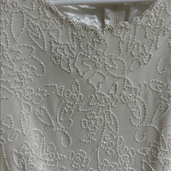 J Kara Ivory Beaded Blouse - Picture 7 of 7